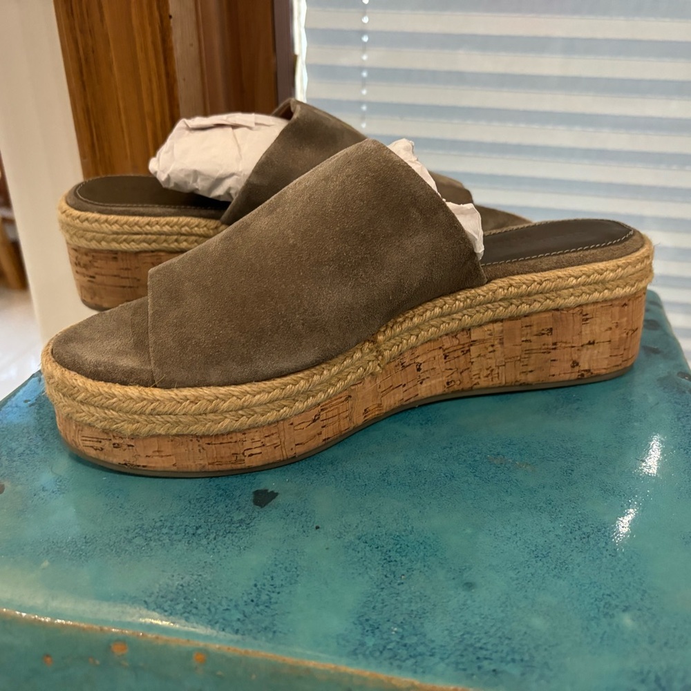 Spell Suede Platform Sandals - Picture 3 of 14
